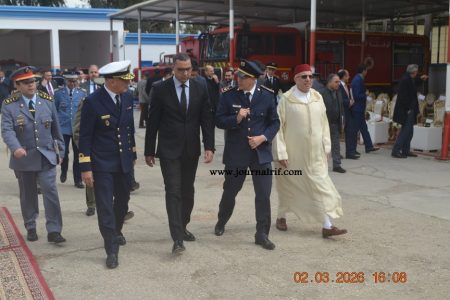 الكاتب العام لعمالة الحسيمة يتراس احتفالات تخليد اليوم العالمي للوقاية المدنية